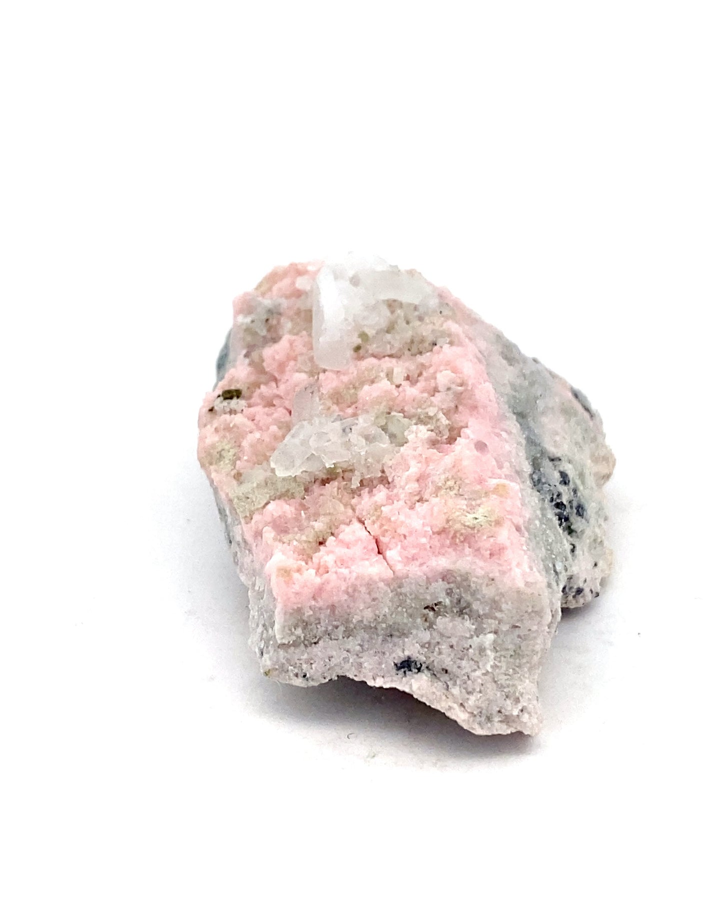 Rhodochrosite with Quartz from Davidkovo Ore Field, Bulgaria