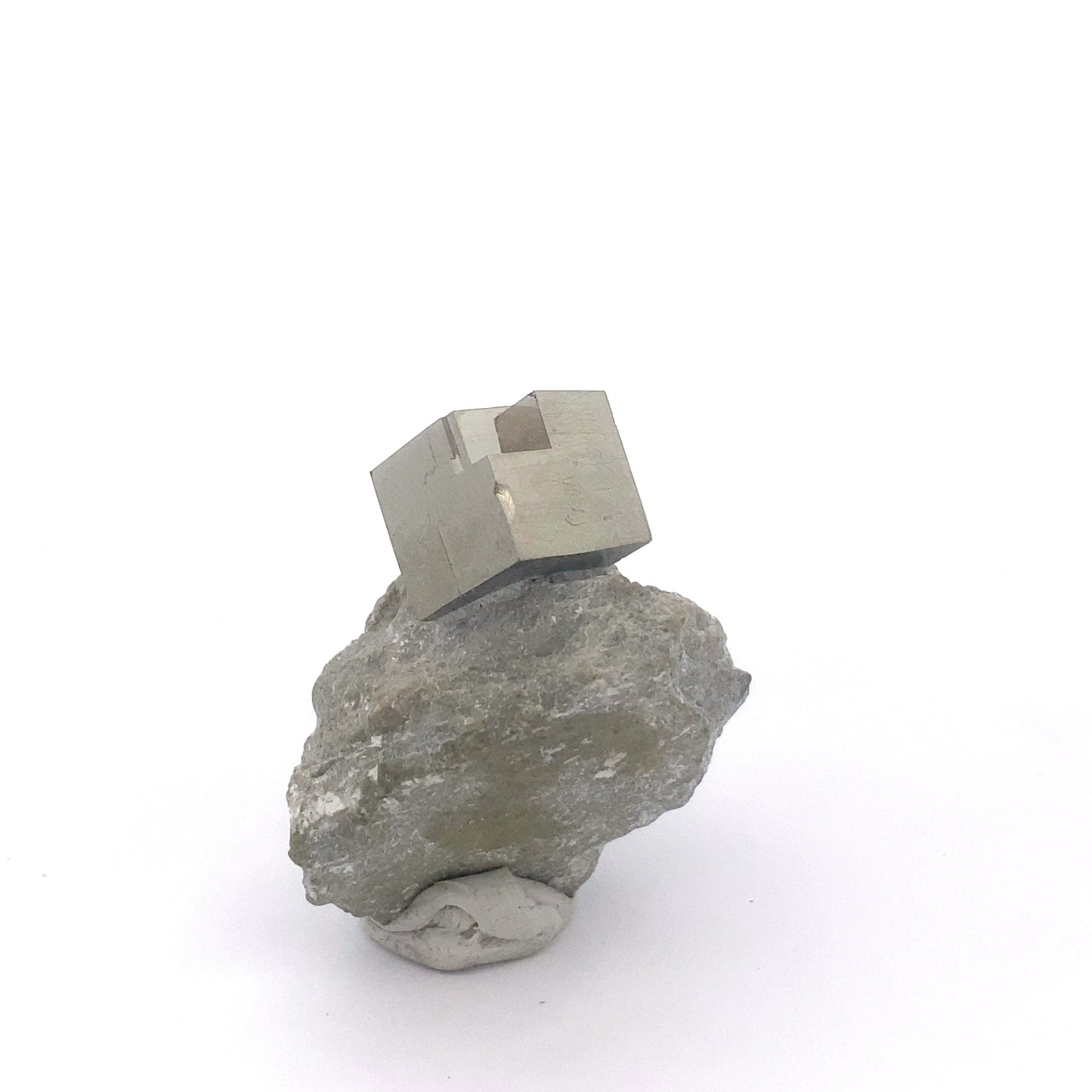 Cubic Pyrite from Navajún, La Rioja, Spain