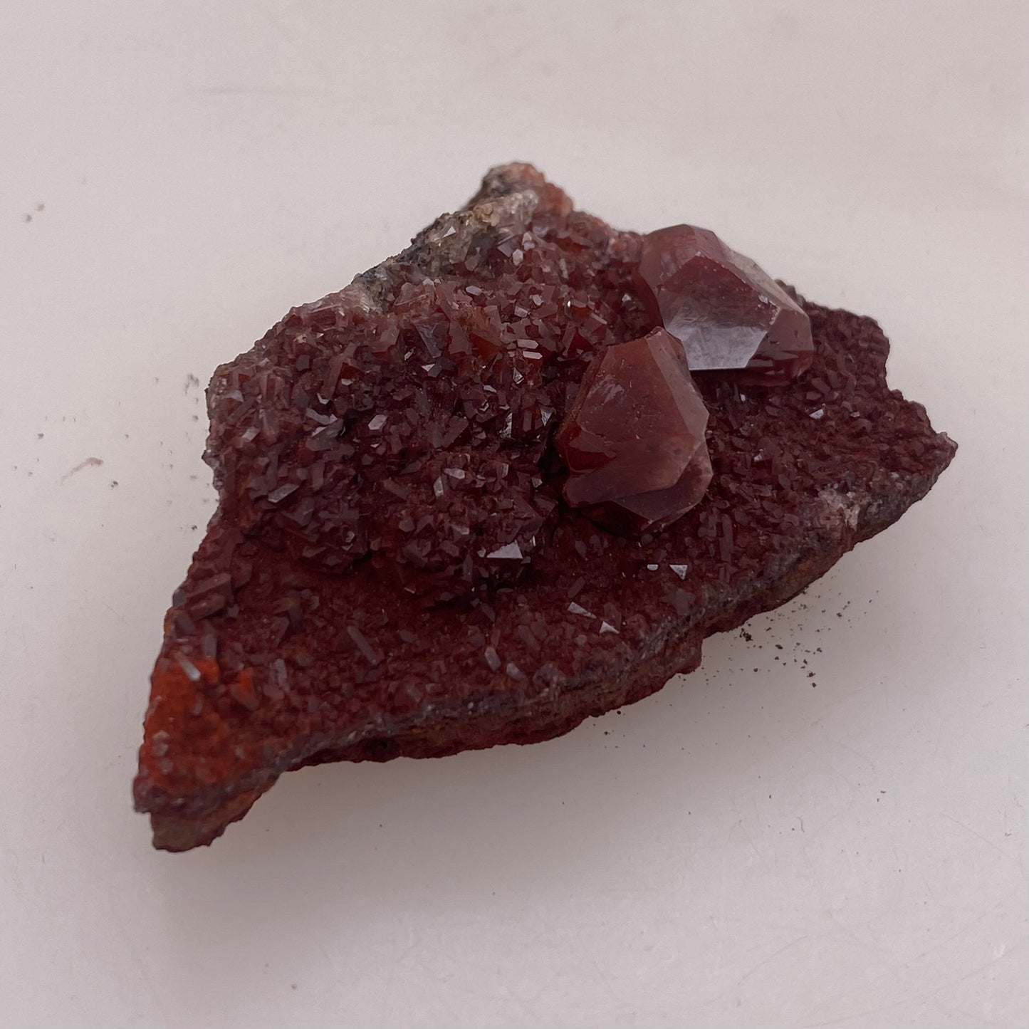 Red Calcite - St Eulalia, Mexico