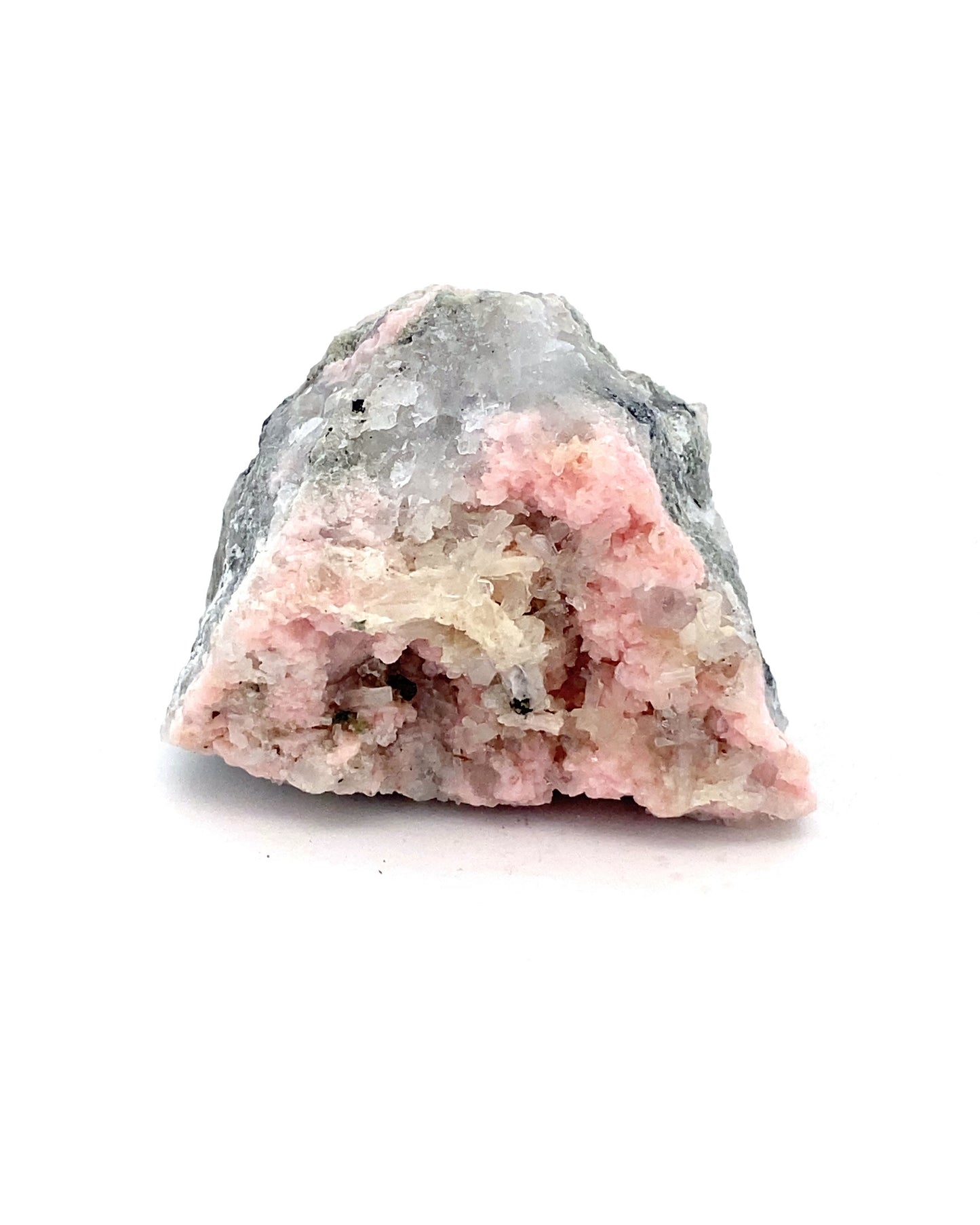 Rhodochrosite with Quartz from Davidkovo Ore Field, Bulgaria