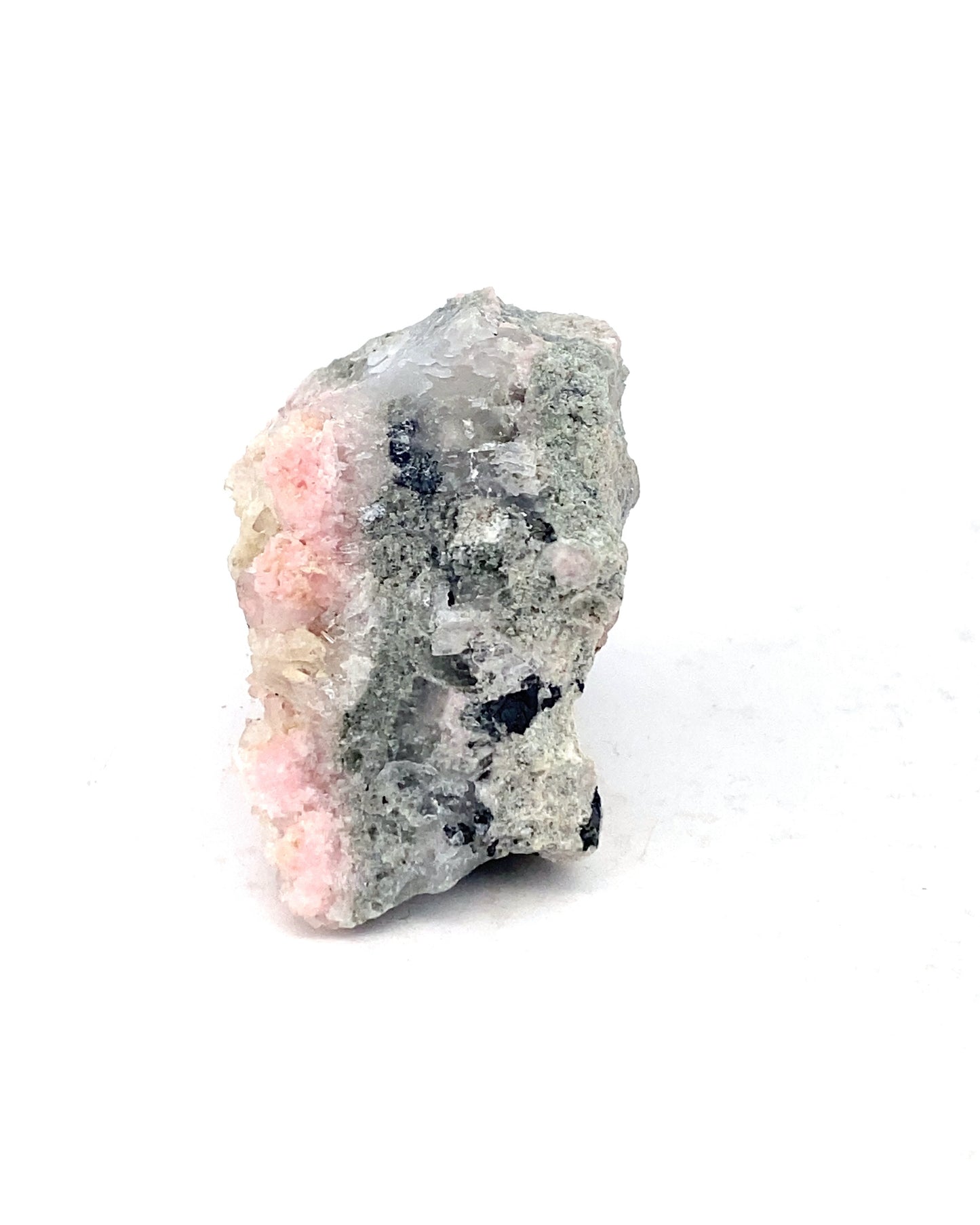 Rhodochrosite with Quartz from Davidkovo Ore Field, Bulgaria