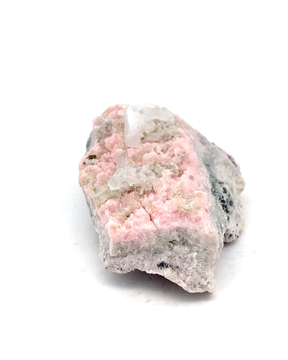 Rhodochrosite with Quartz from Davidkovo Ore Field, Bulgaria