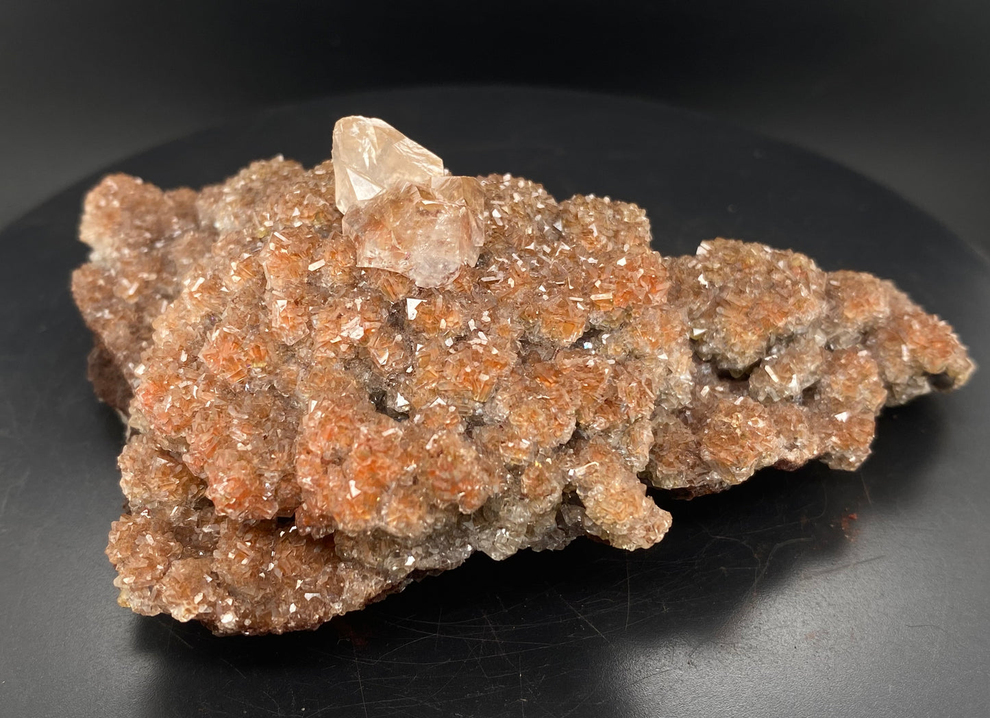 Red Calcite - St Eulalia, Mexico