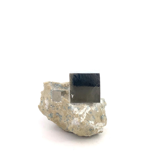 Cubic Pyrite from Navajún, La Rioja, Spain