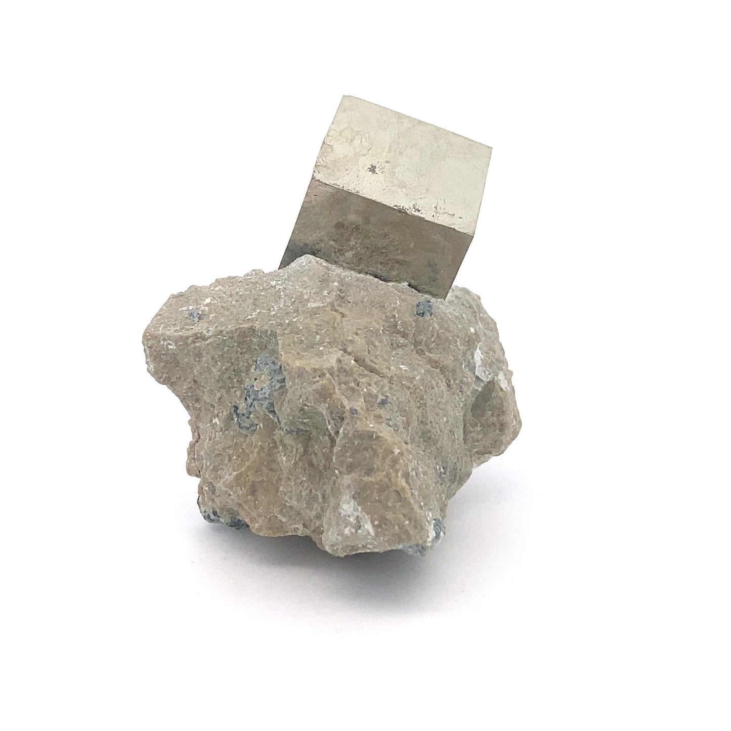 Cubic Pyrite from Navajún, La Rioja, Spain