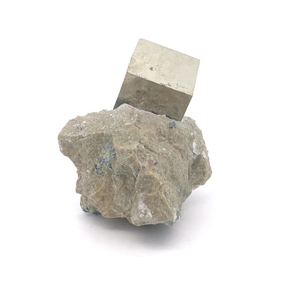 Cubic Pyrite from Navajún, La Rioja, Spain
