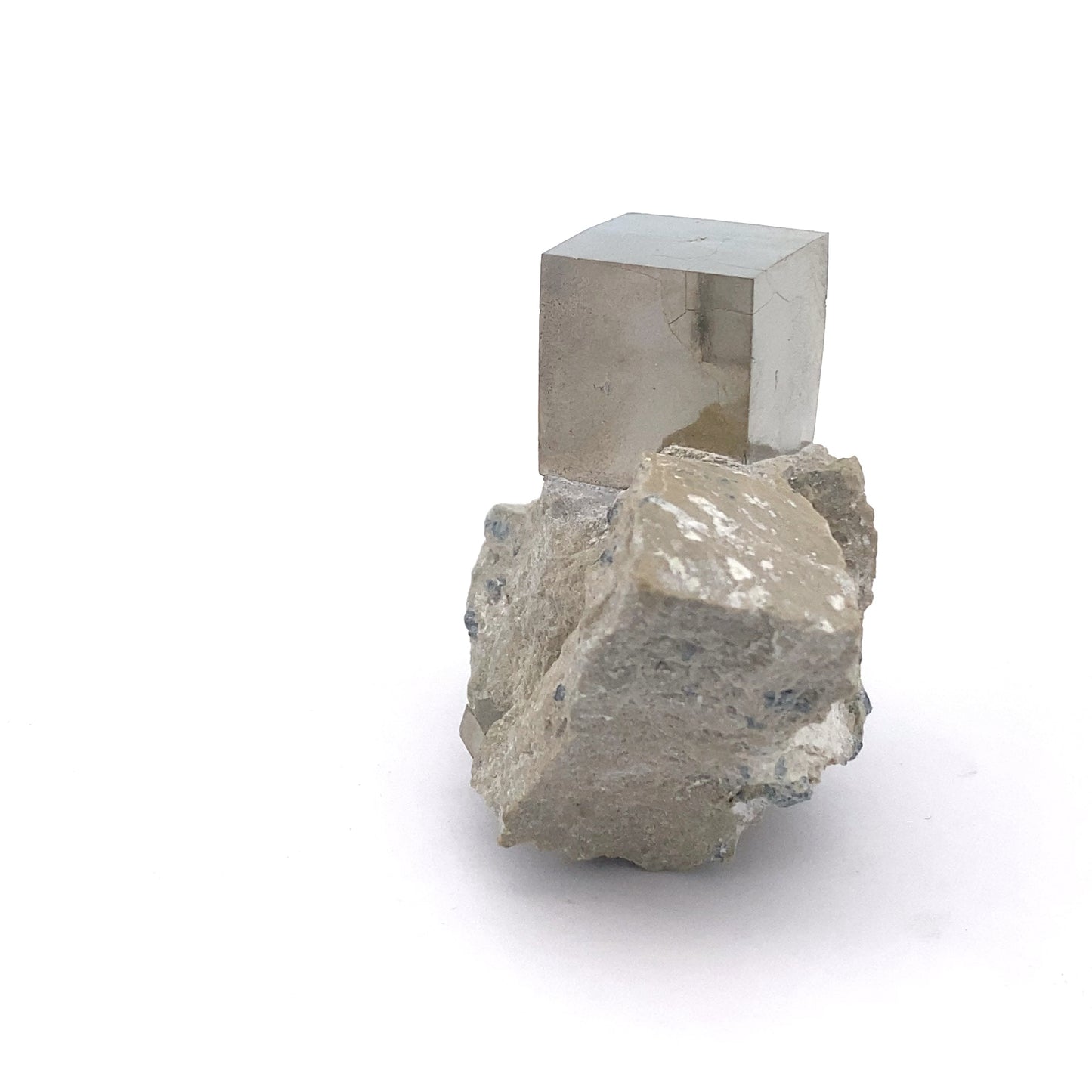 Cubic Pyrite from Navajún, La Rioja, Spain