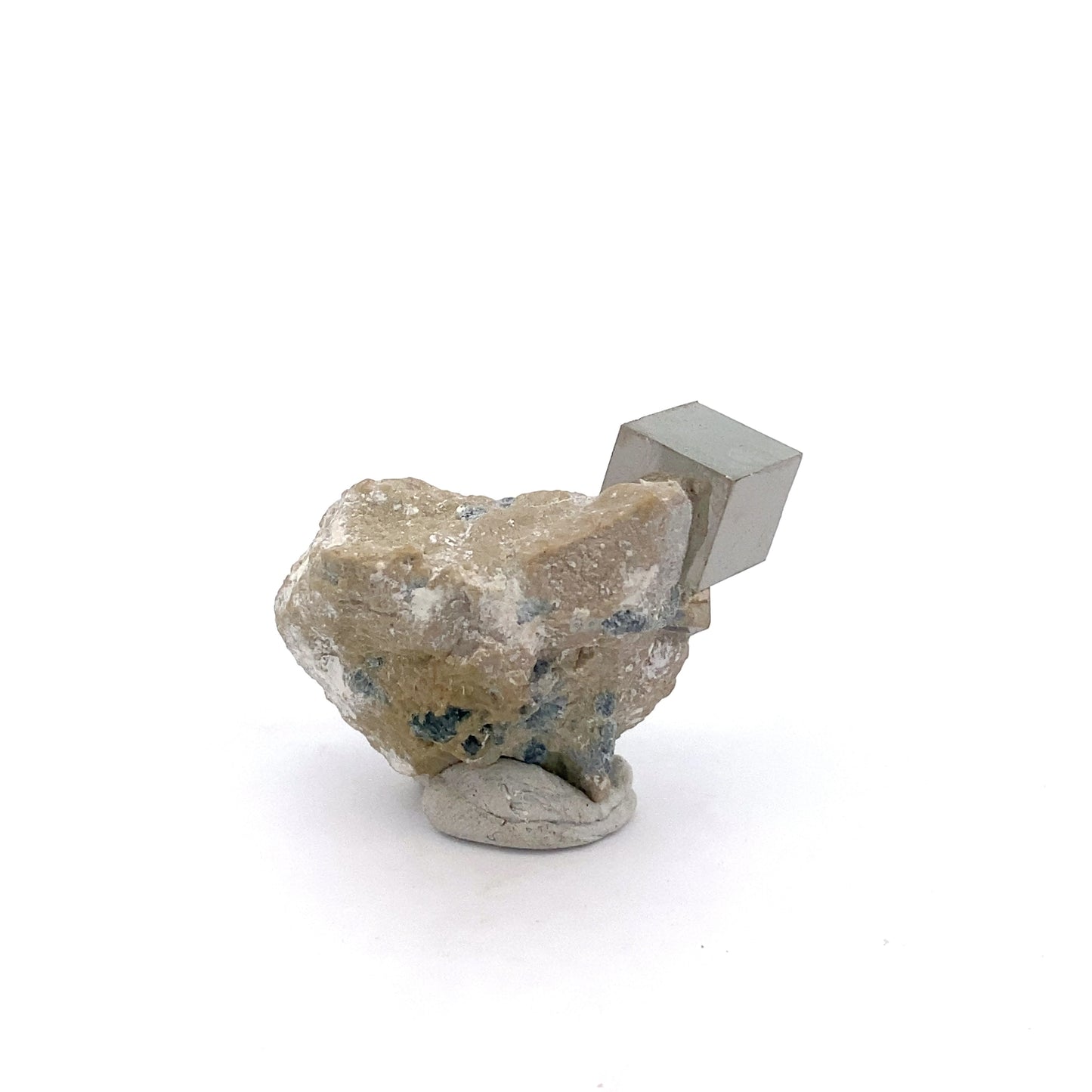 Cubic Pyrite from Navajún, La Rioja, Spain