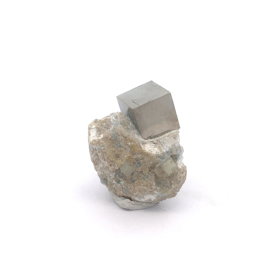 Cubic Pyrite from Navajún, La Rioja, Spain