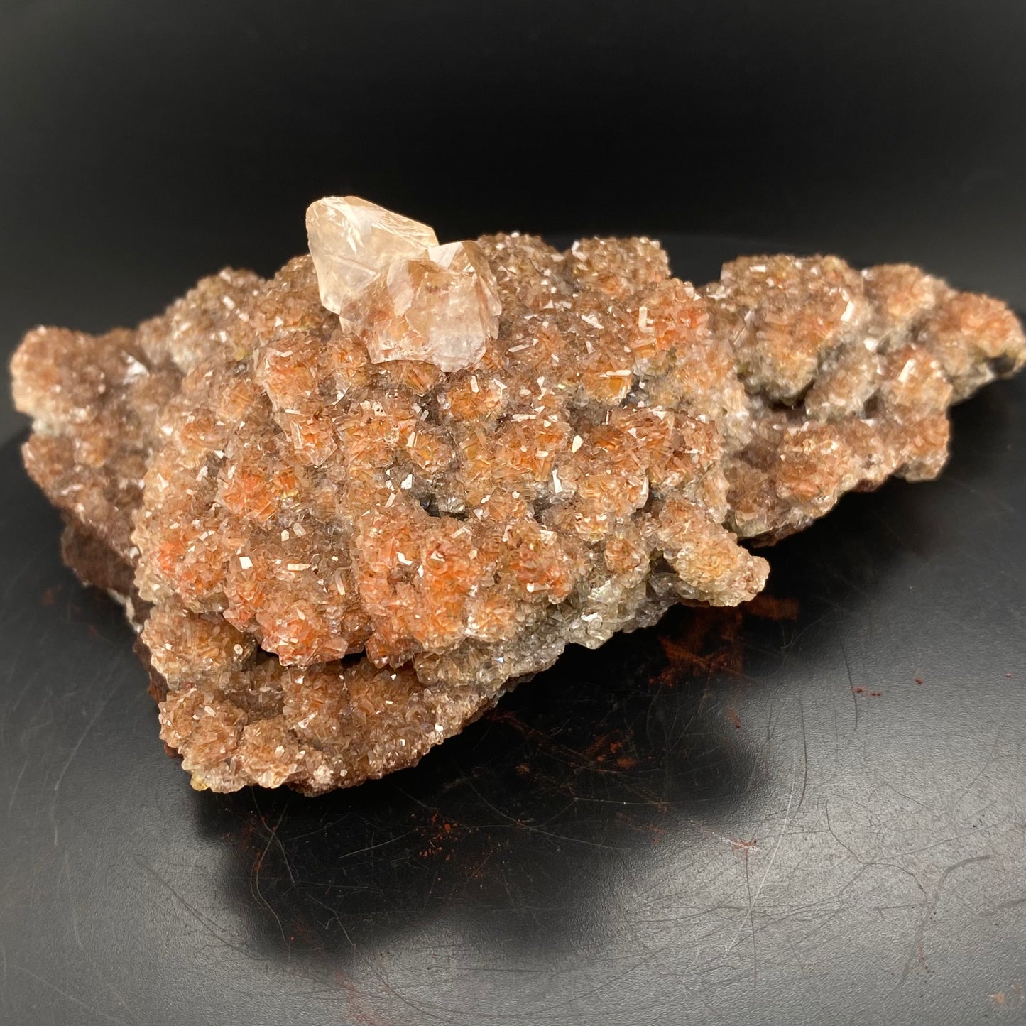 Red Calcite - St Eulalia, Mexico