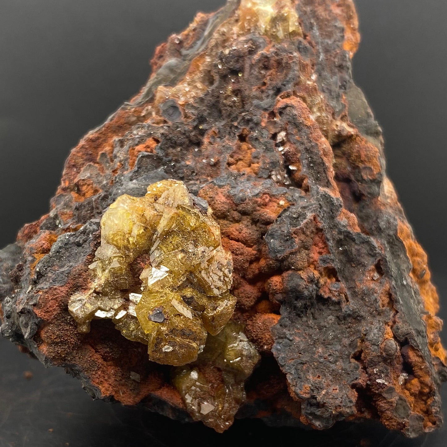 Adamite - Ojuela Mine, Mapimi, Durango, Mexico