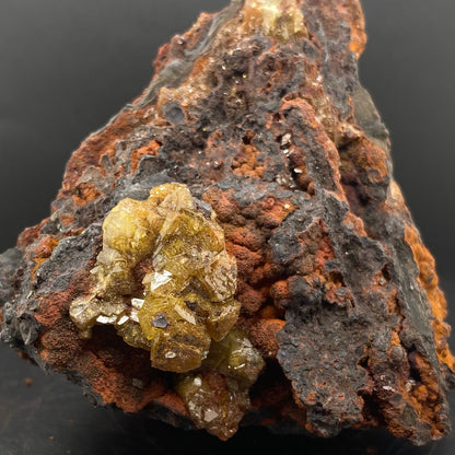 Adamite - Ojuela Mine, Mapimi, Durango, Mexico