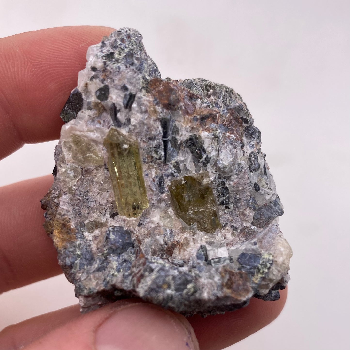 Fluorapatite - Cerro de Mercado Mine, Durango, Mexico