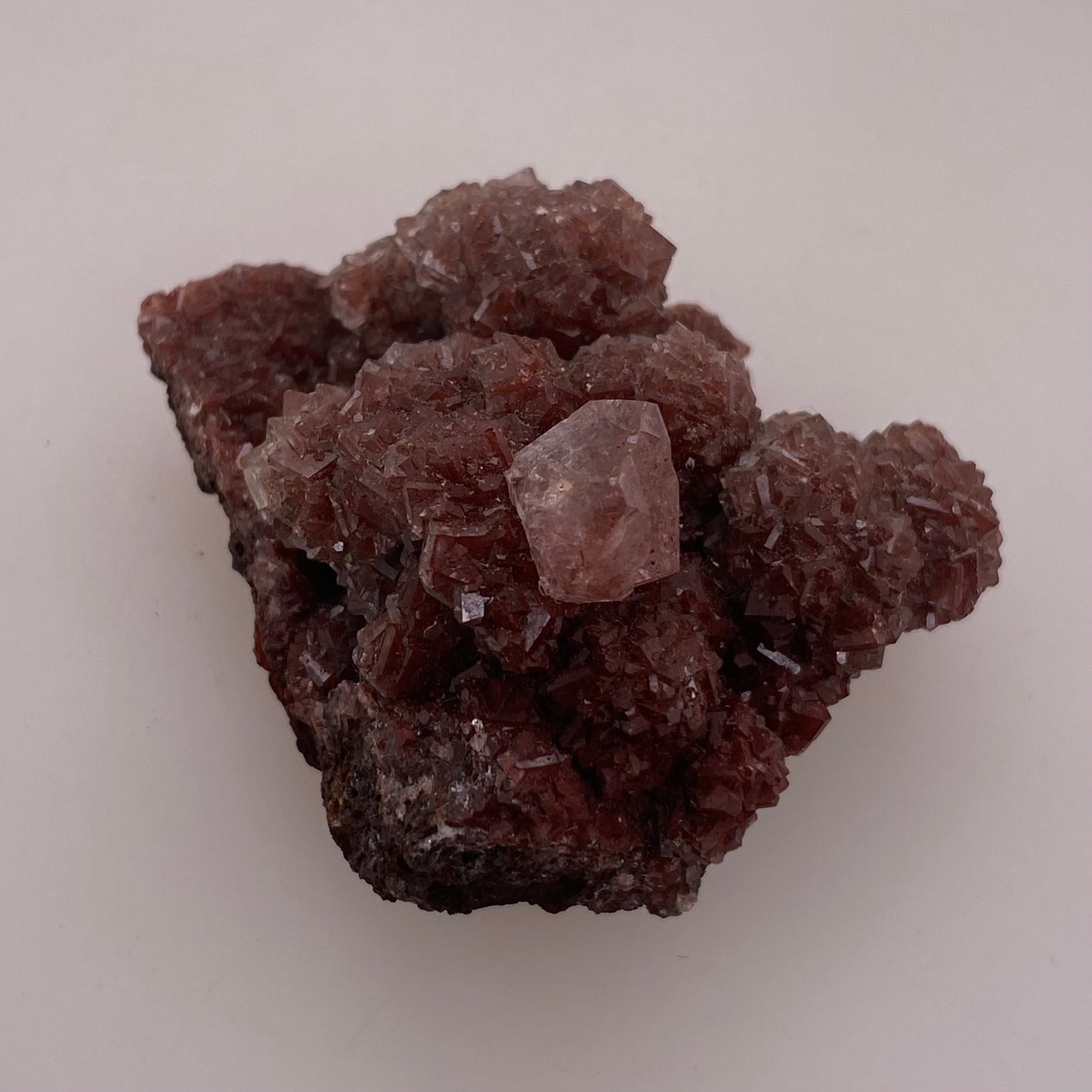 Red Calcite - St Eulalia, Mexico