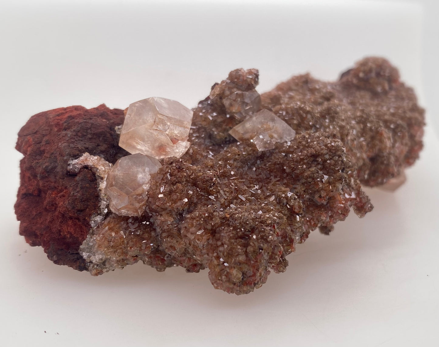 Red Calcite - St Eulalia, Mexico