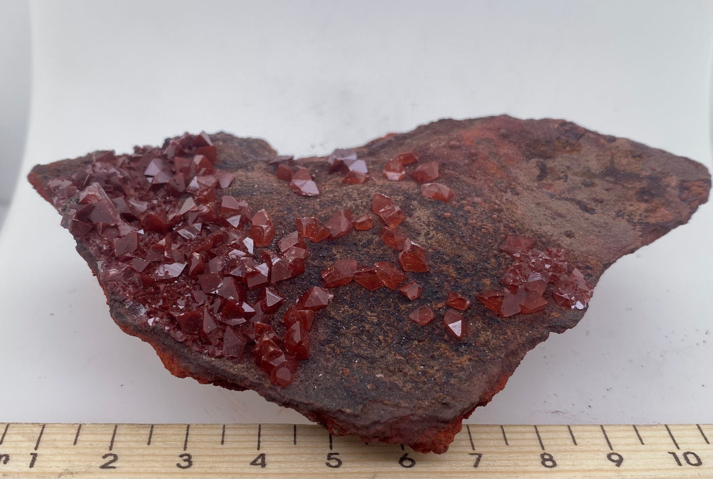 Red Calcite - St Eulalia, Mexico