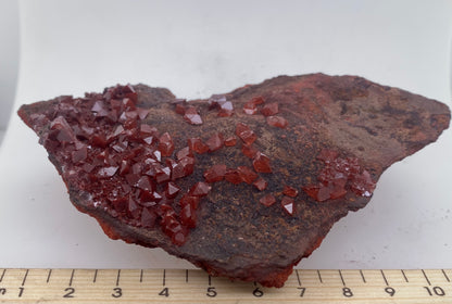 Red Calcite - St Eulalia, Mexico