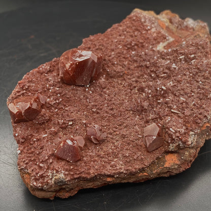 Red Calcite - St Eulalia, Mexico