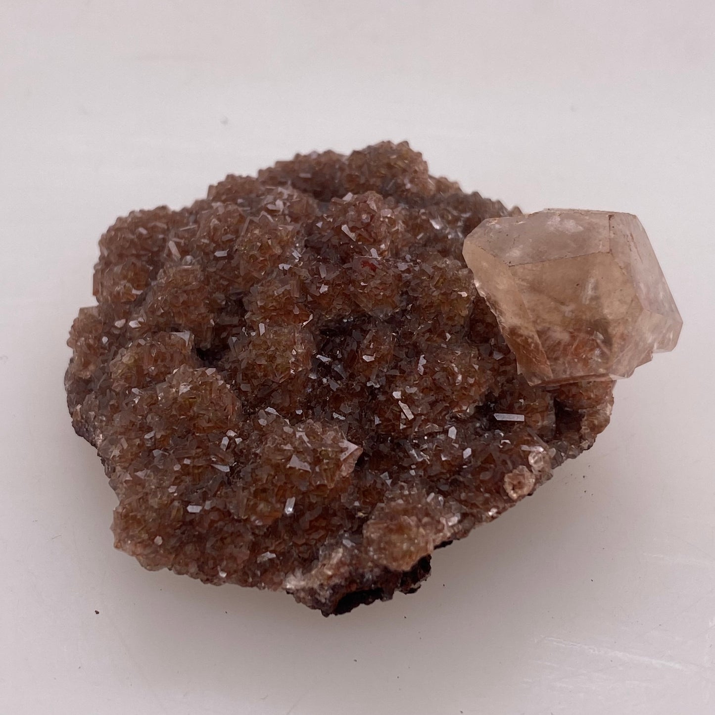 Red Calcite - St Eulalia, Mexico