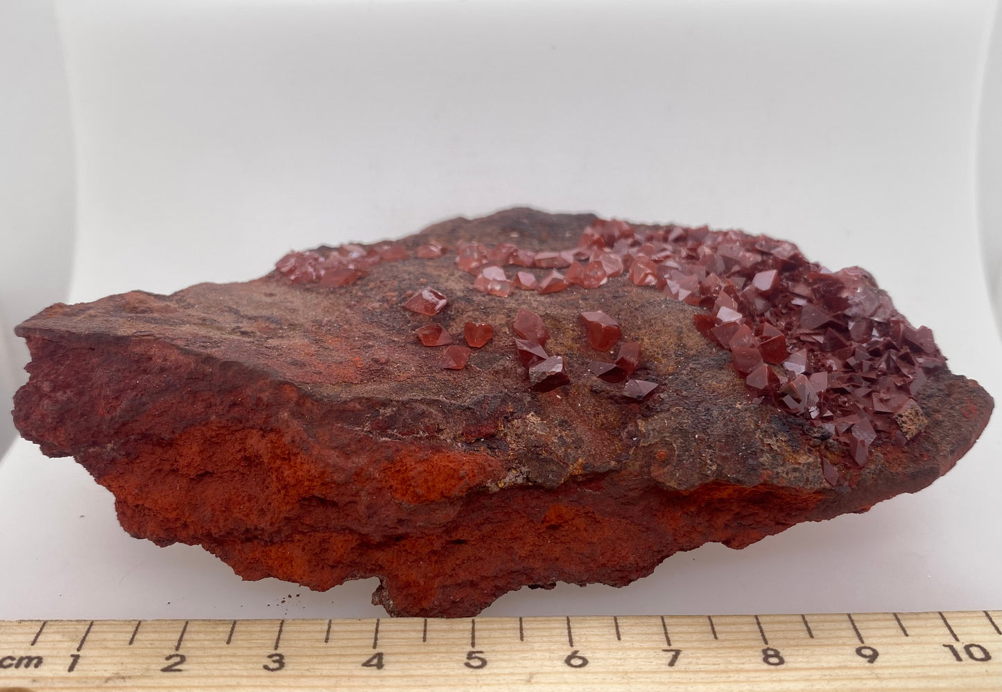 Red Calcite - St Eulalia, Mexico