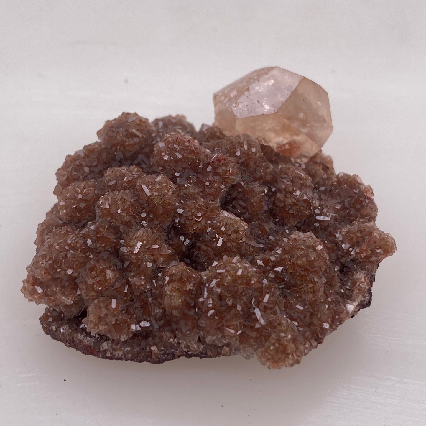 Red Calcite - St Eulalia, Mexico