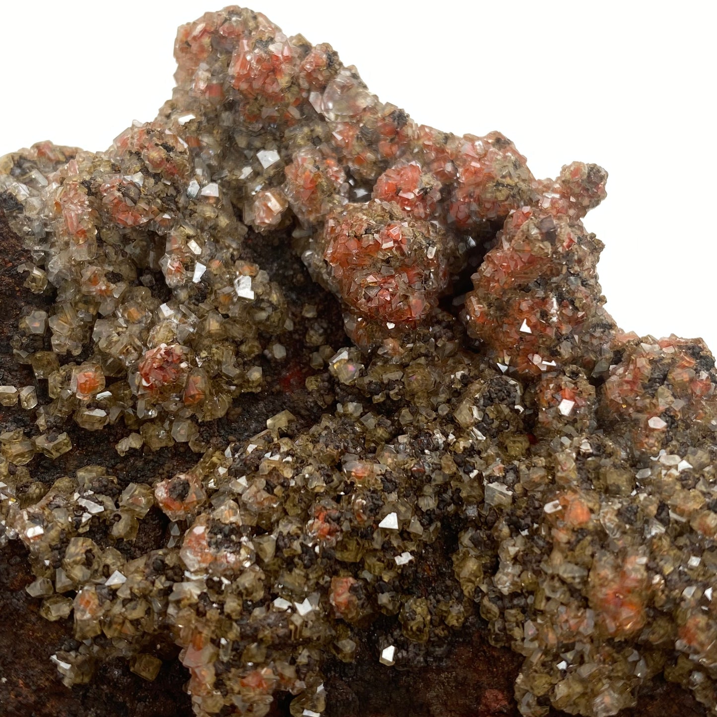 Red Calcite - St Eulalia, Mexico