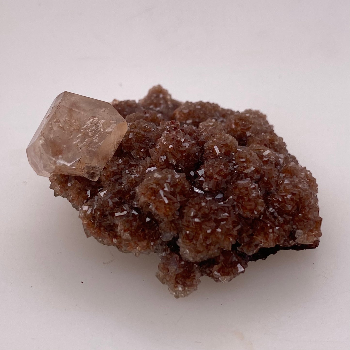 Red Calcite - St Eulalia, Mexico