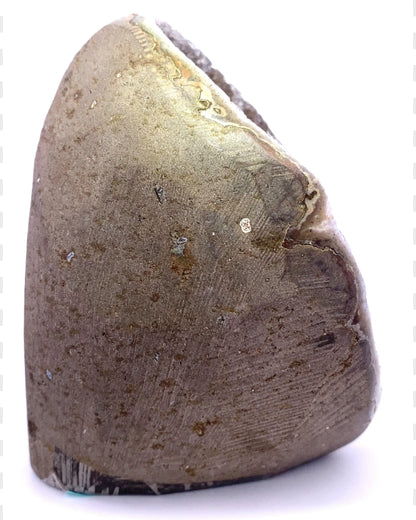 Grey/Black Amethyst Freeform Cutbase - Artigas, Uruguay