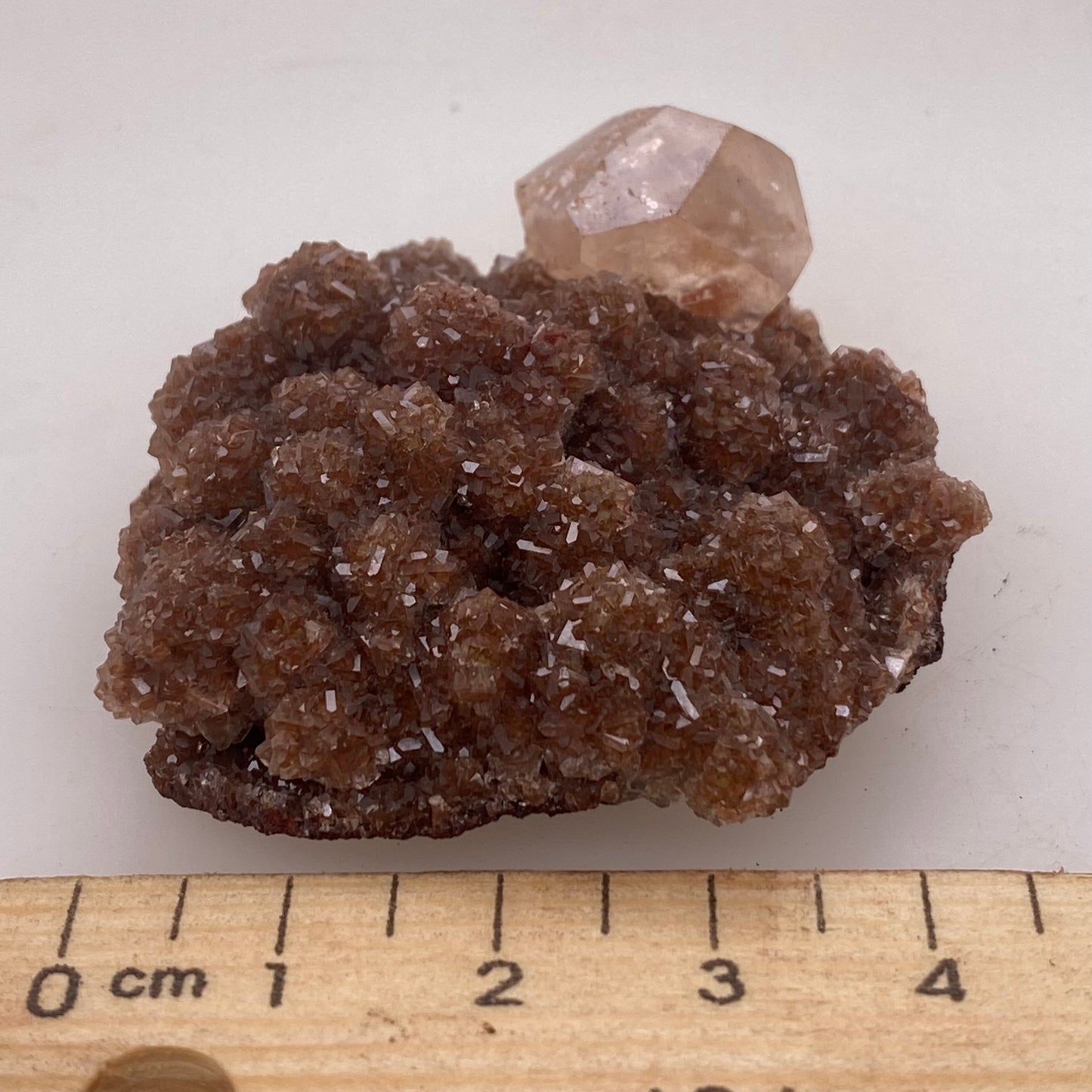 Red Calcite - St Eulalia, Mexico