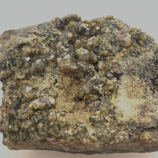 Andradite var. Topazolite Garnet - Vera  Cruz, Mexico