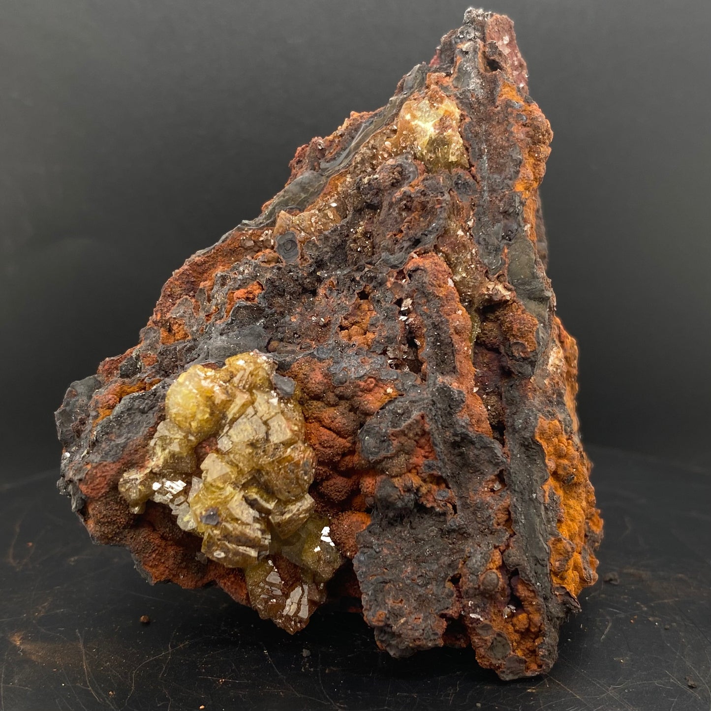 Adamite - Ojuela Mine, Mapimi, Durango, Mexico