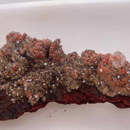 Red Calcite - St Eulalia, Mexico