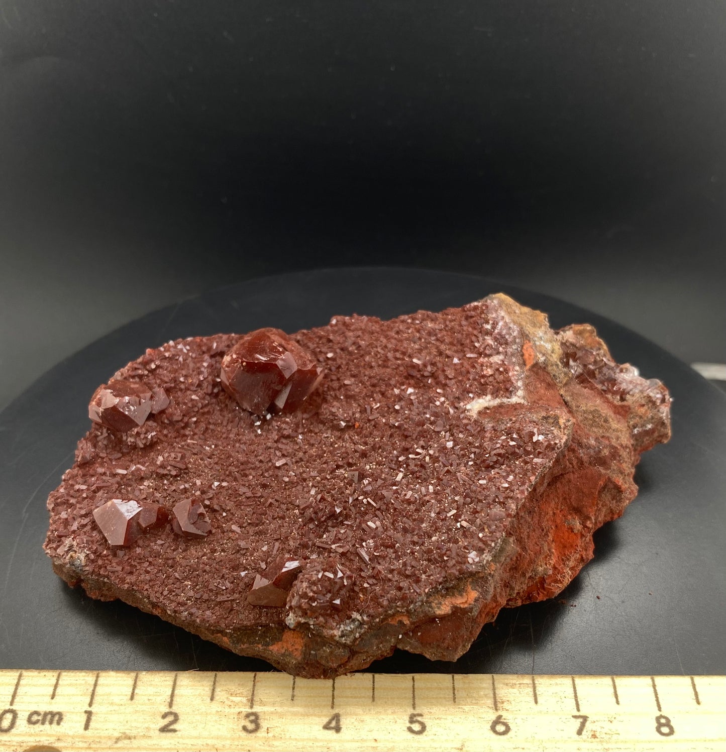 Red Calcite - St Eulalia, Mexico