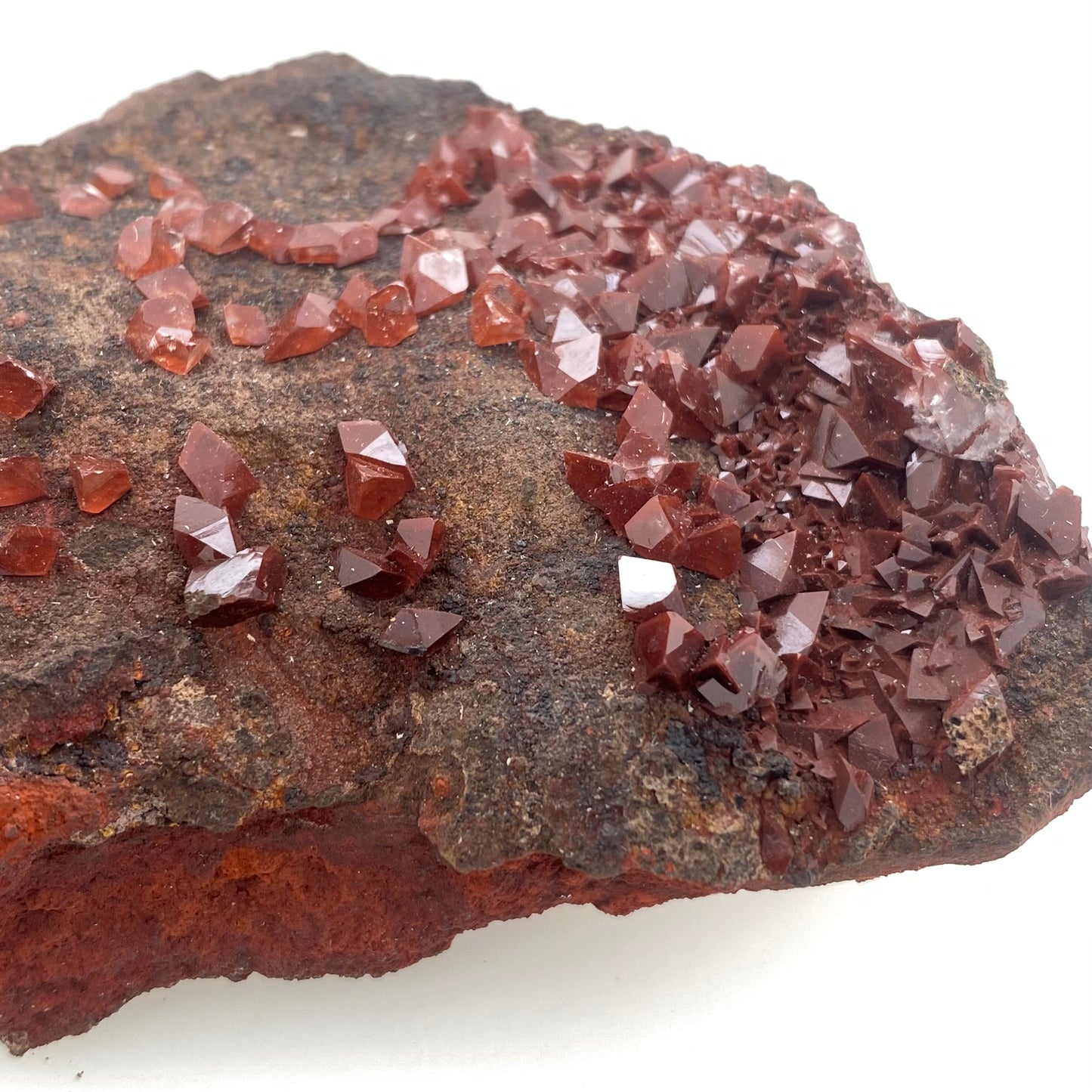 Red Calcite - St Eulalia, Mexico