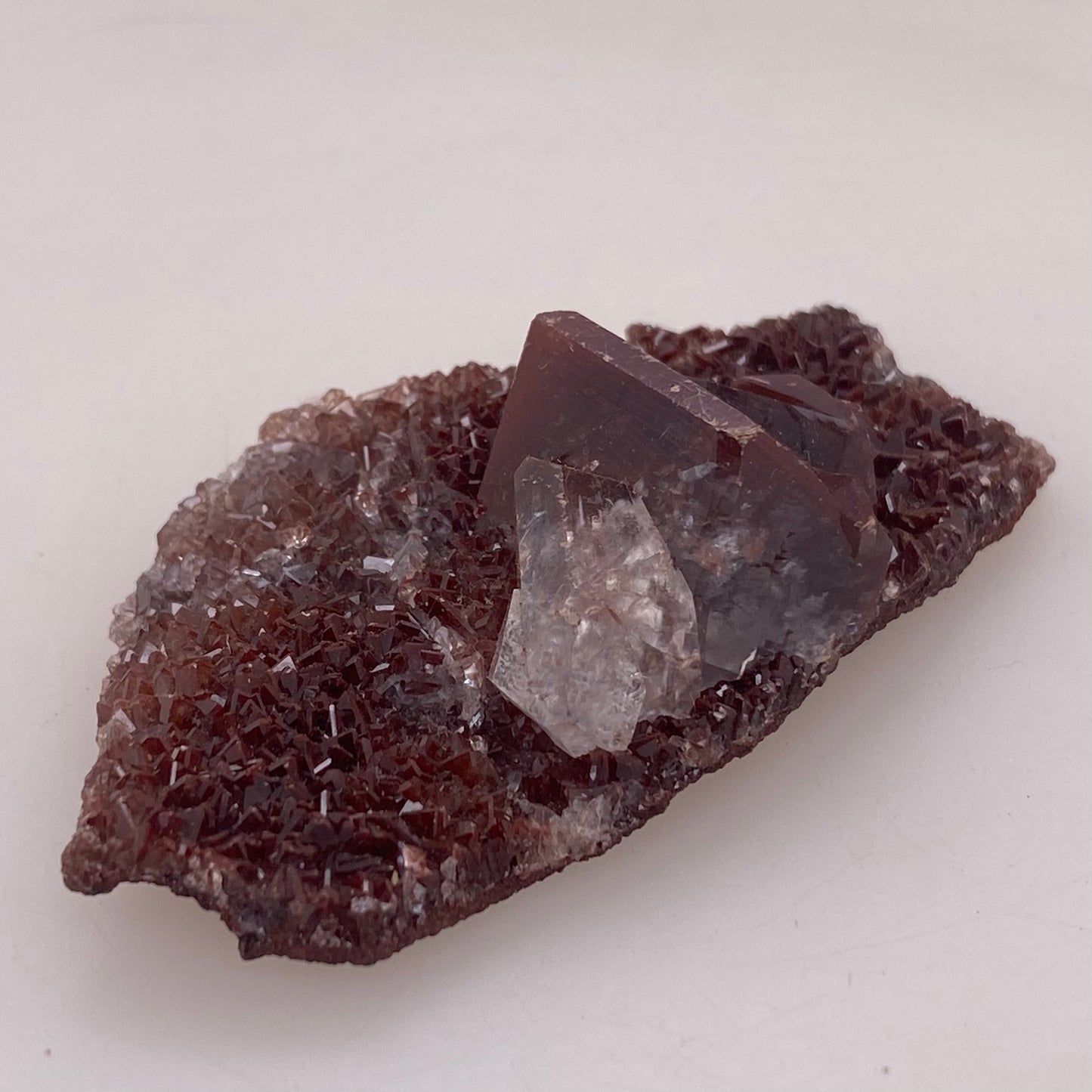 Red Calcite - St Eulalia, Mexico