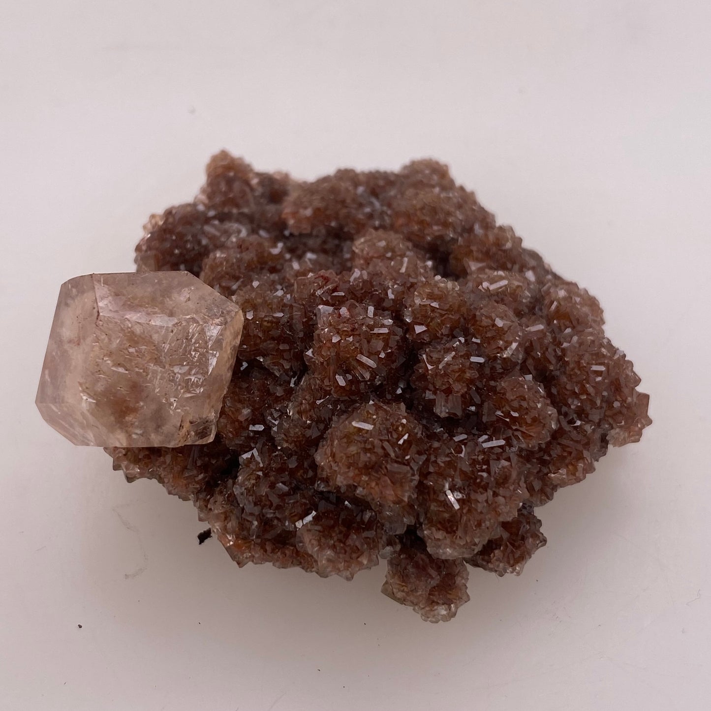 Red Calcite - St Eulalia, Mexico