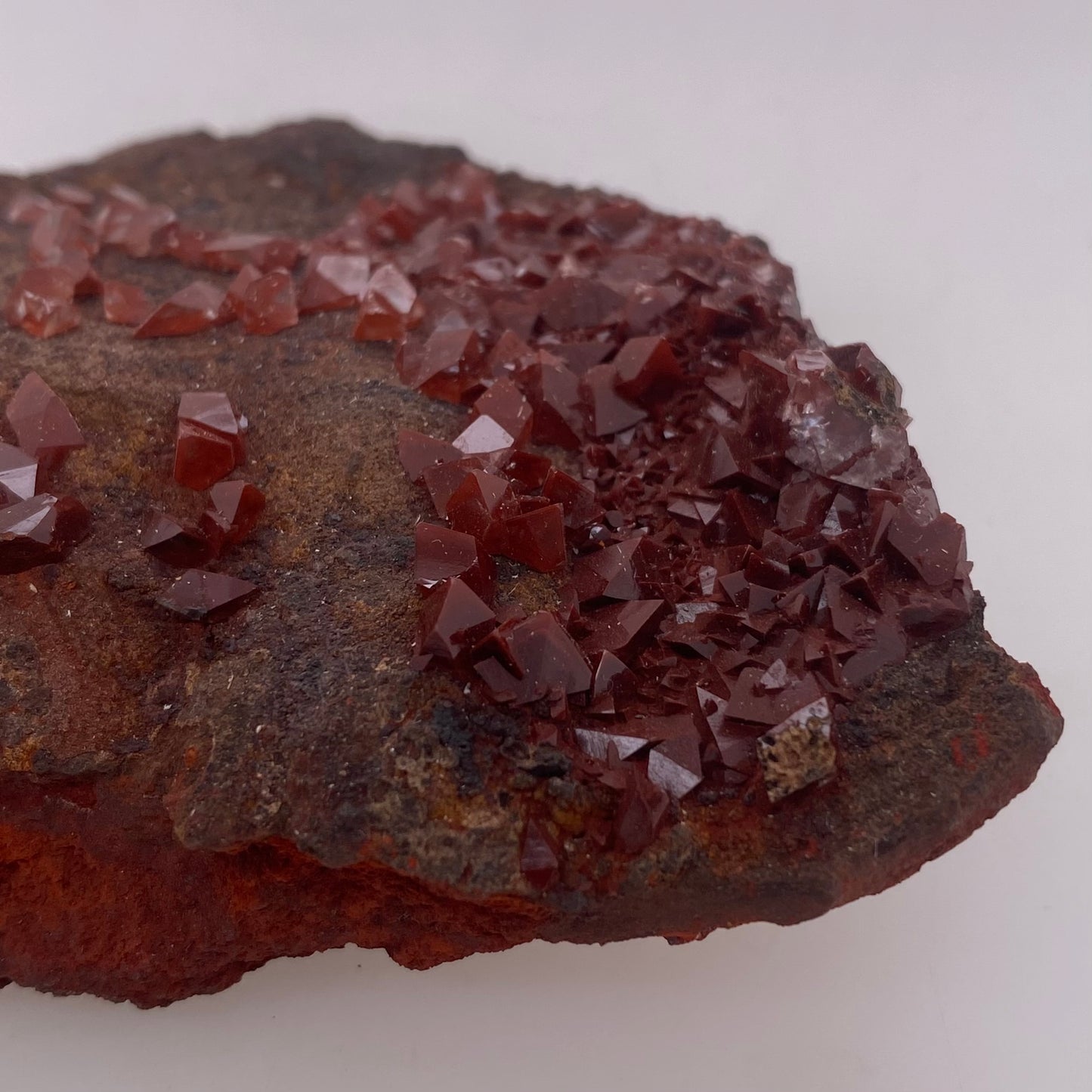 Red Calcite - St Eulalia, Mexico