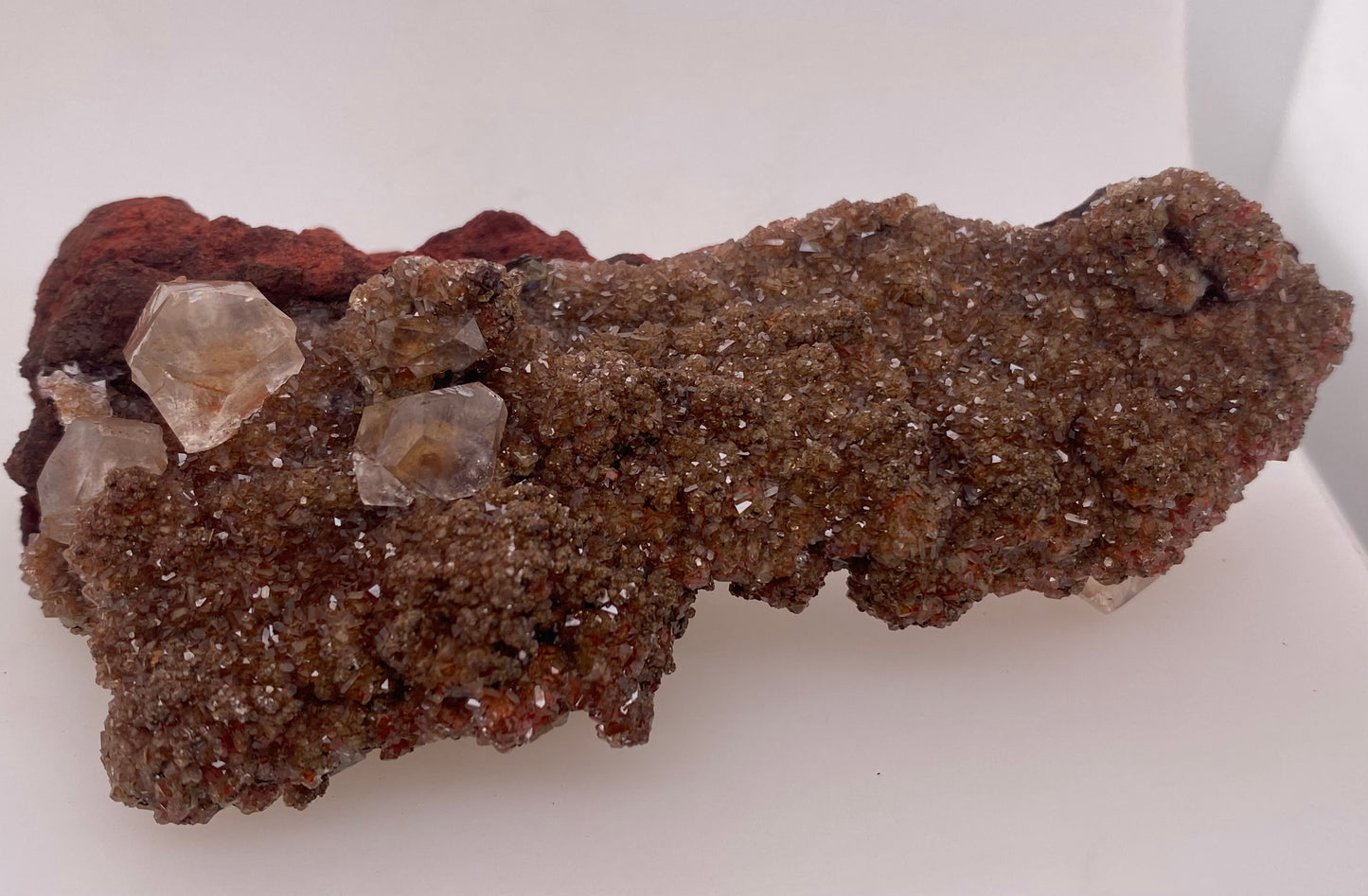 Red Calcite - St Eulalia, Mexico