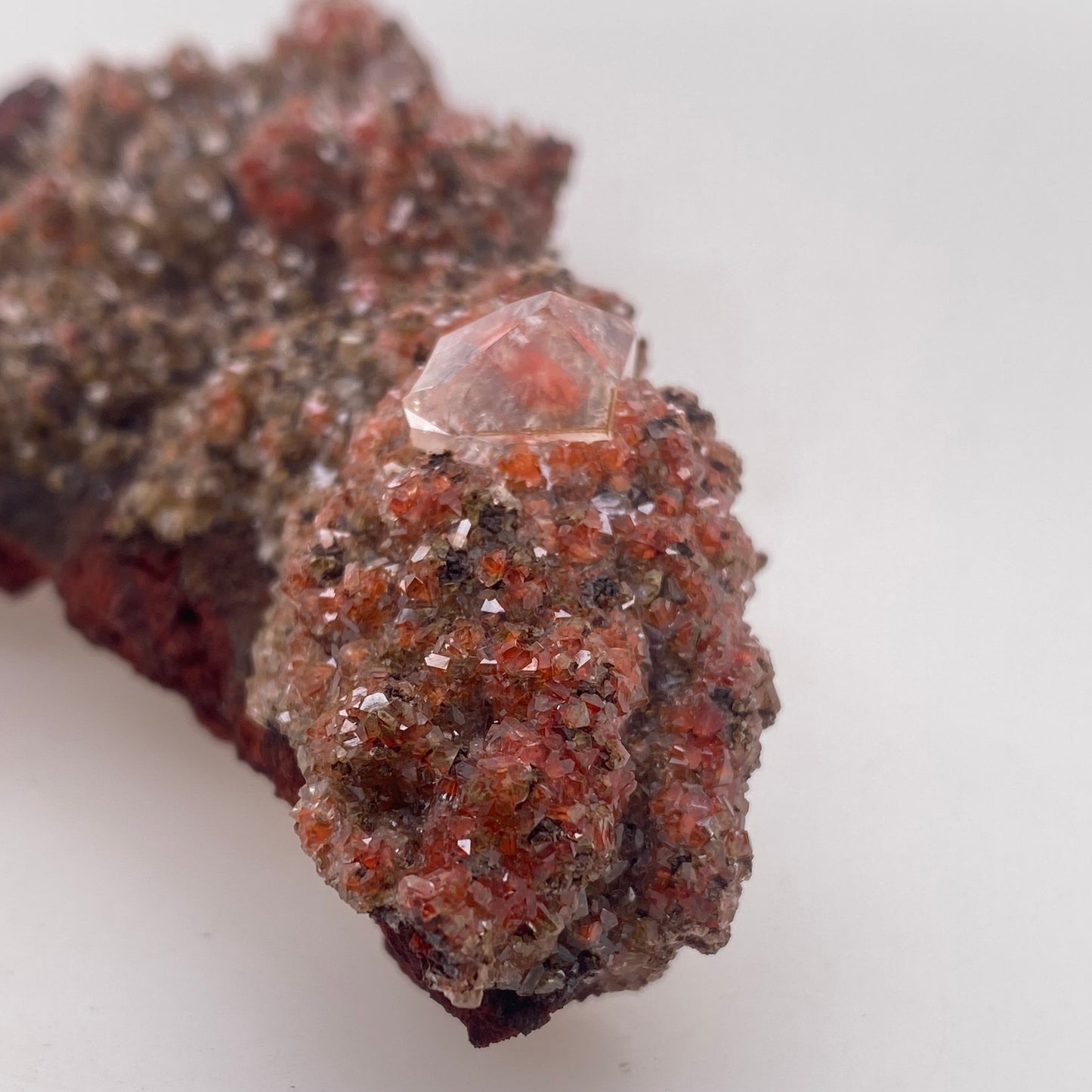 Red Calcite - St Eulalia, Mexico