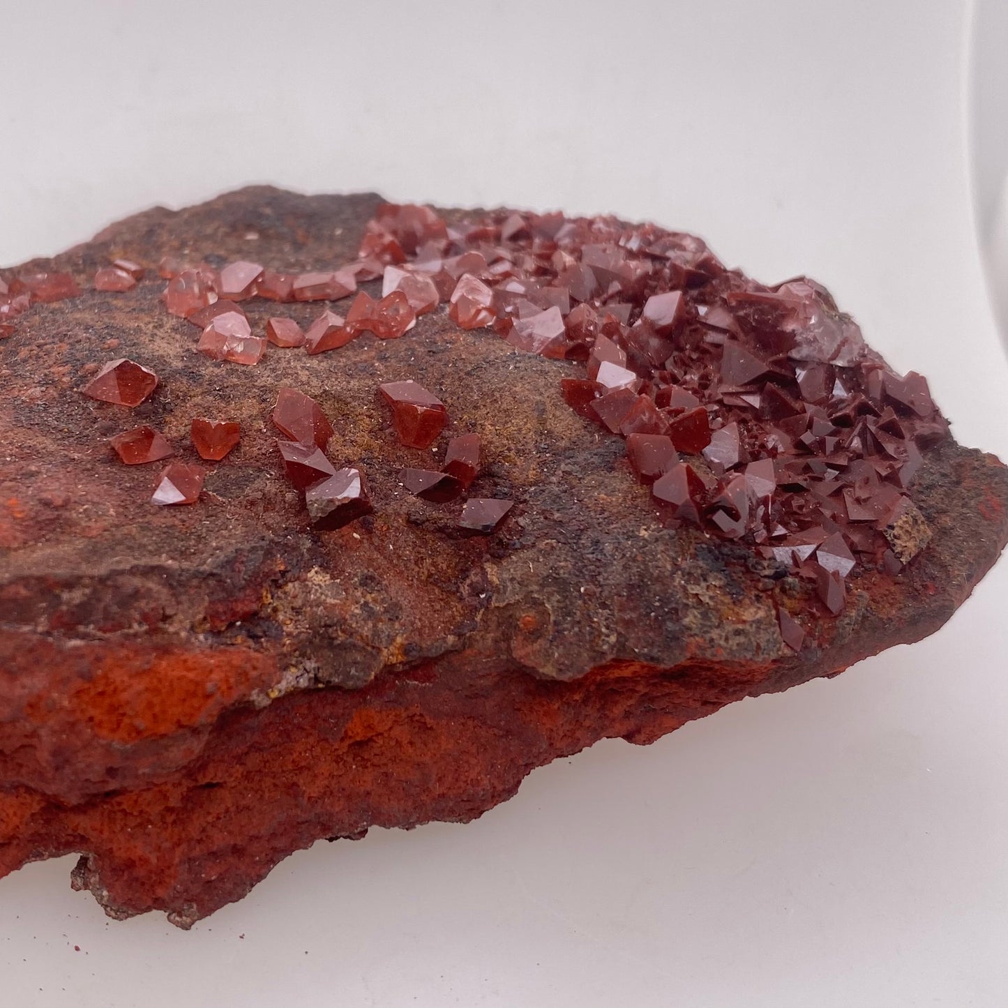 Red Calcite - St Eulalia, Mexico