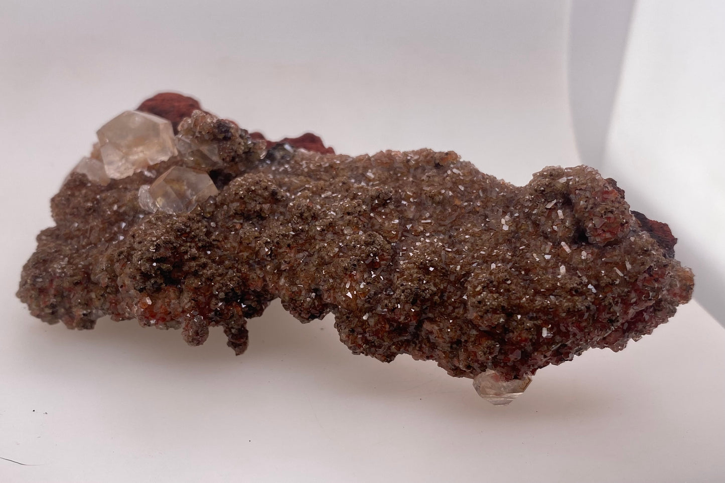 Red Calcite - St Eulalia, Mexico