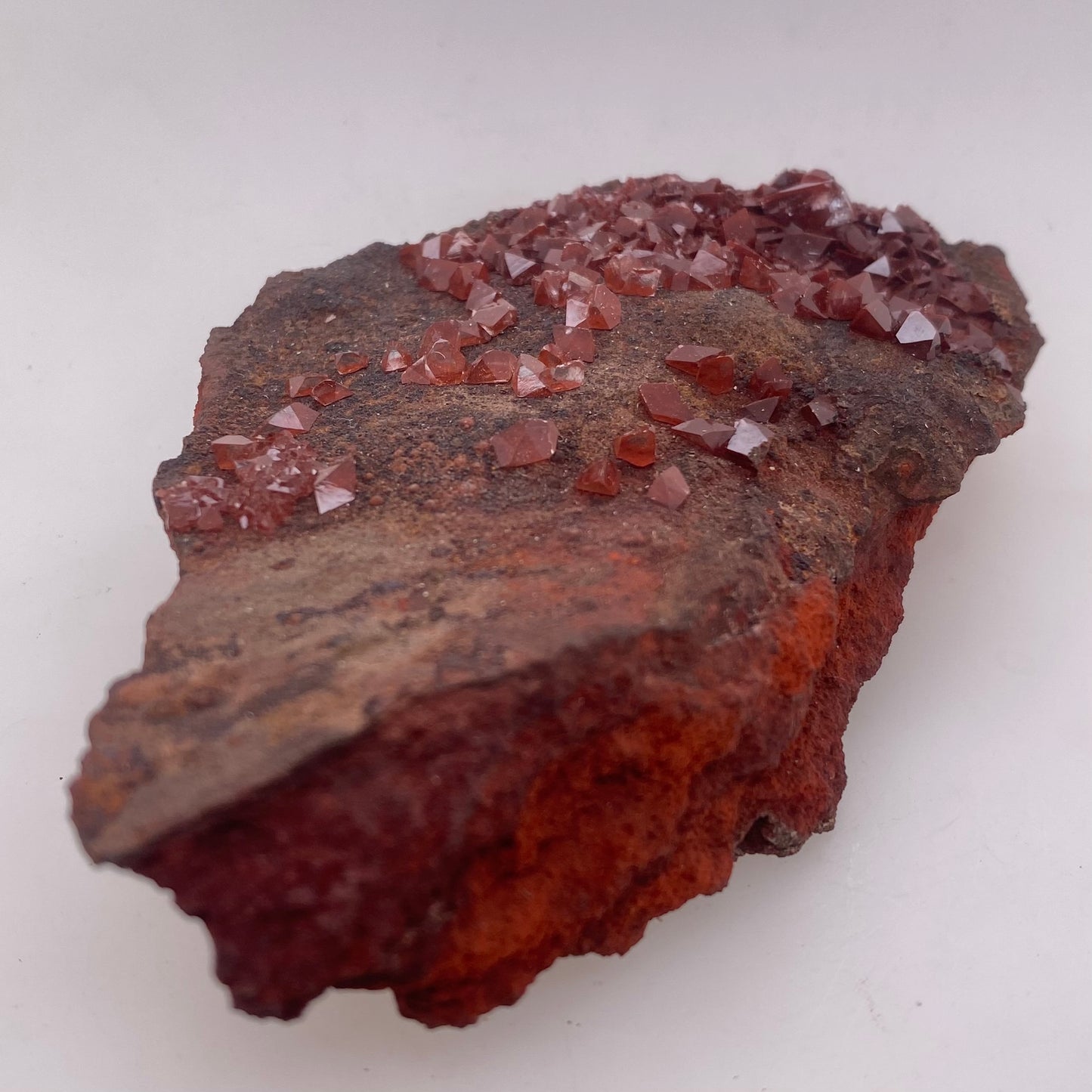 Red Calcite - St Eulalia, Mexico
